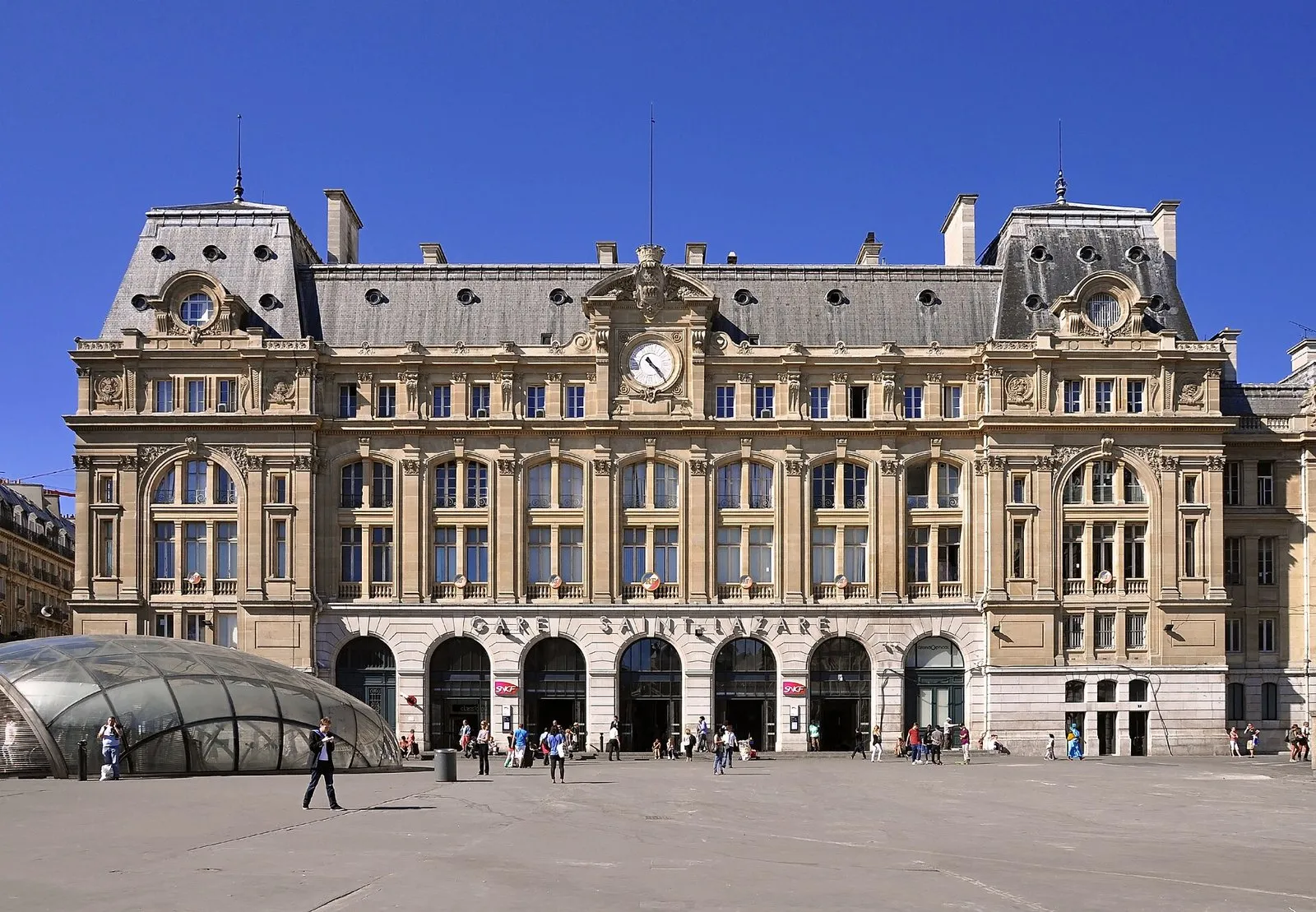 The Gare Saint-Lazare and the Cour de Rome