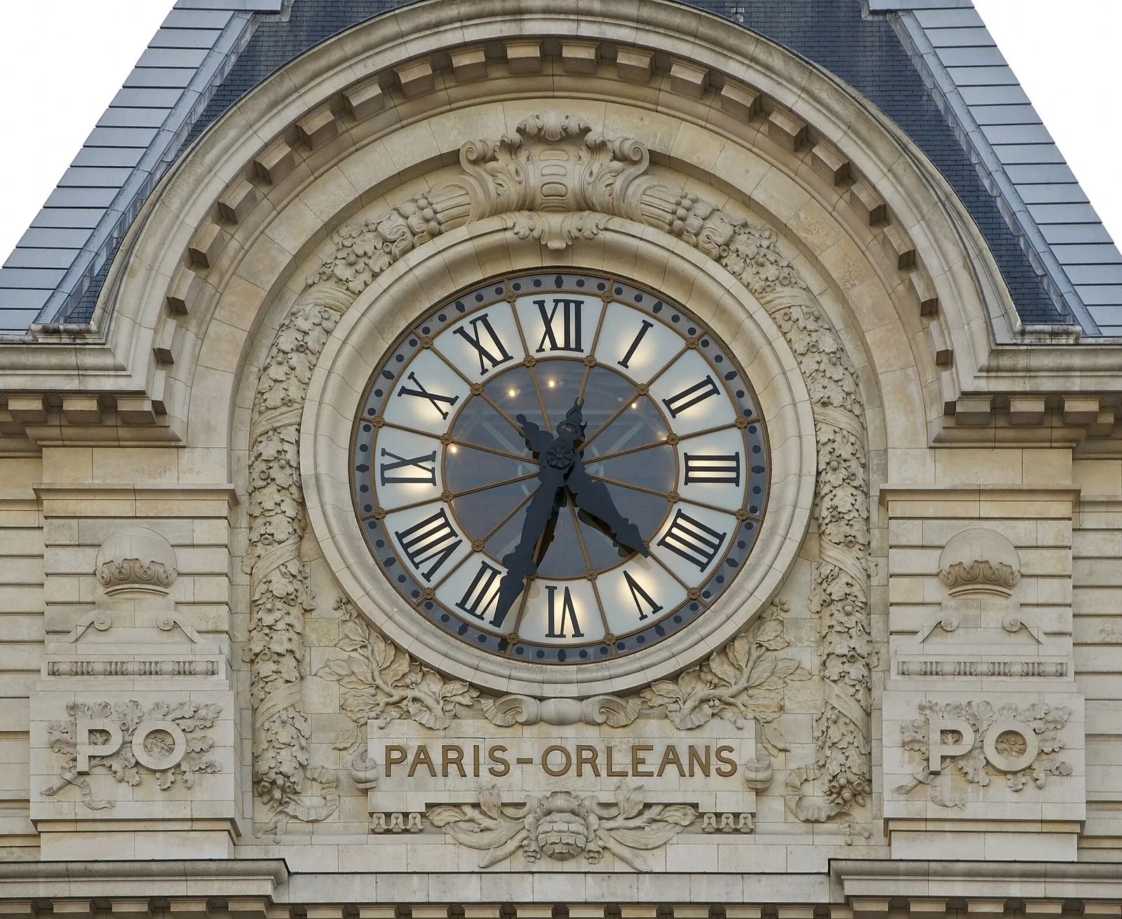 La grande horloge de l’ancienne gare d’Orsay, aujourd’hui musée