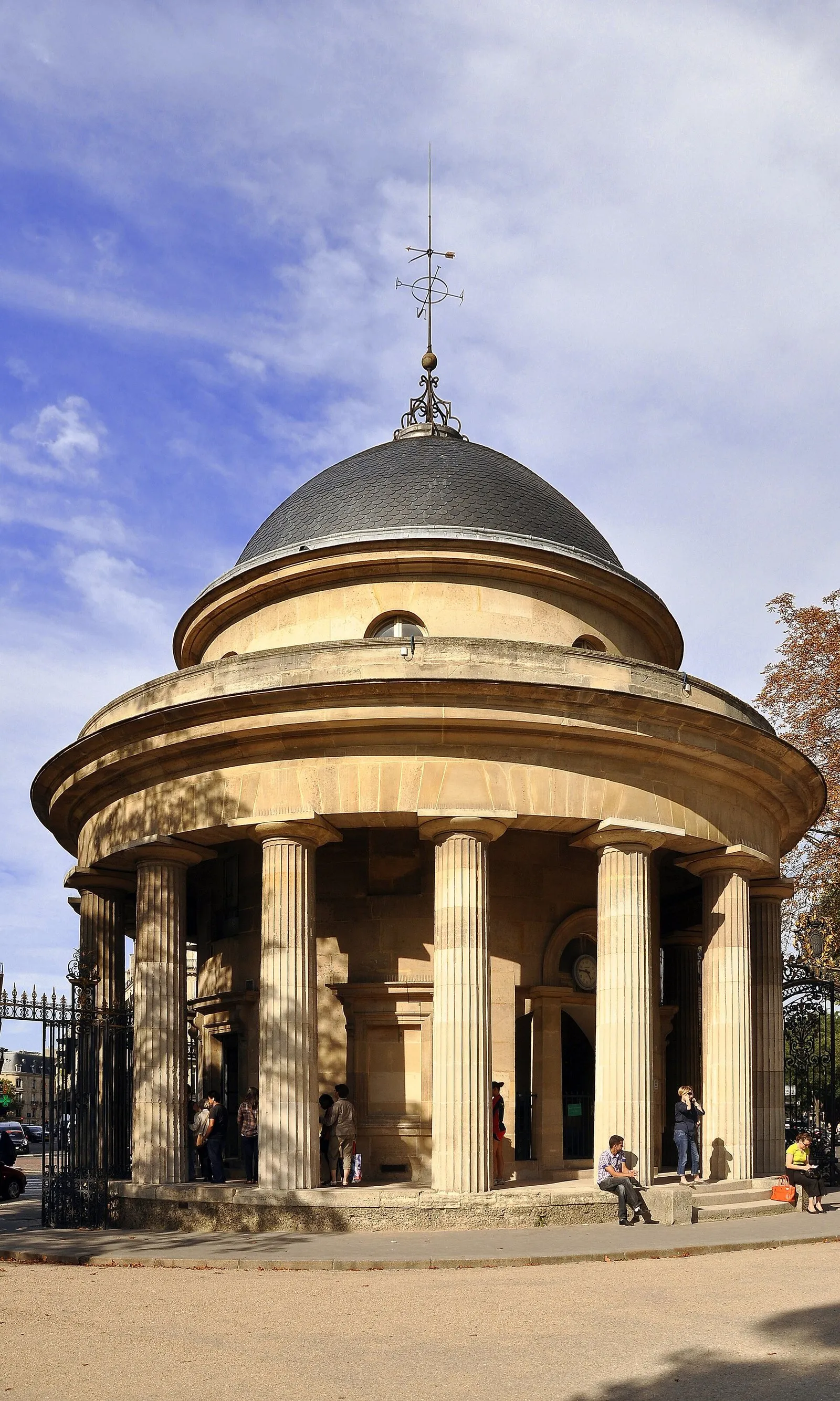 La rotonde de Chartres, pavillon du parc Monceau