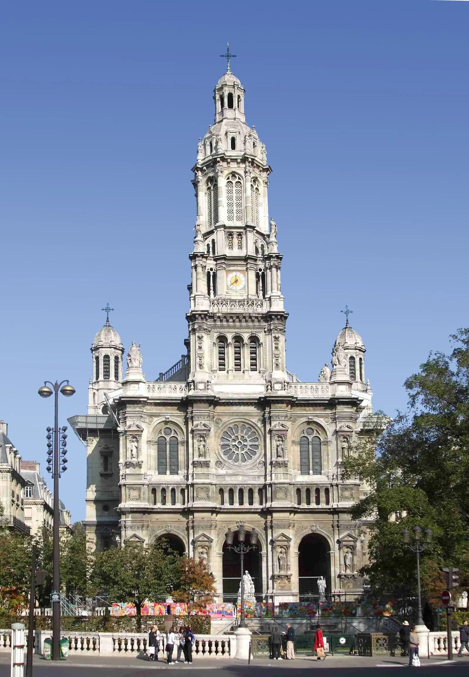 The Sainte-Trinité church on rue de Châteaudun
